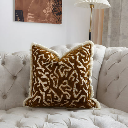 Addison Square Throw Pillow - Front Side View - Main Product Image - Multicolor