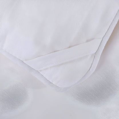 All Season Silk Duvet - Close Up - White