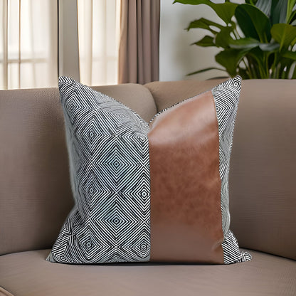 Aurora Square Throw Pillow - Front Side View - Main Product Image - Multicolor