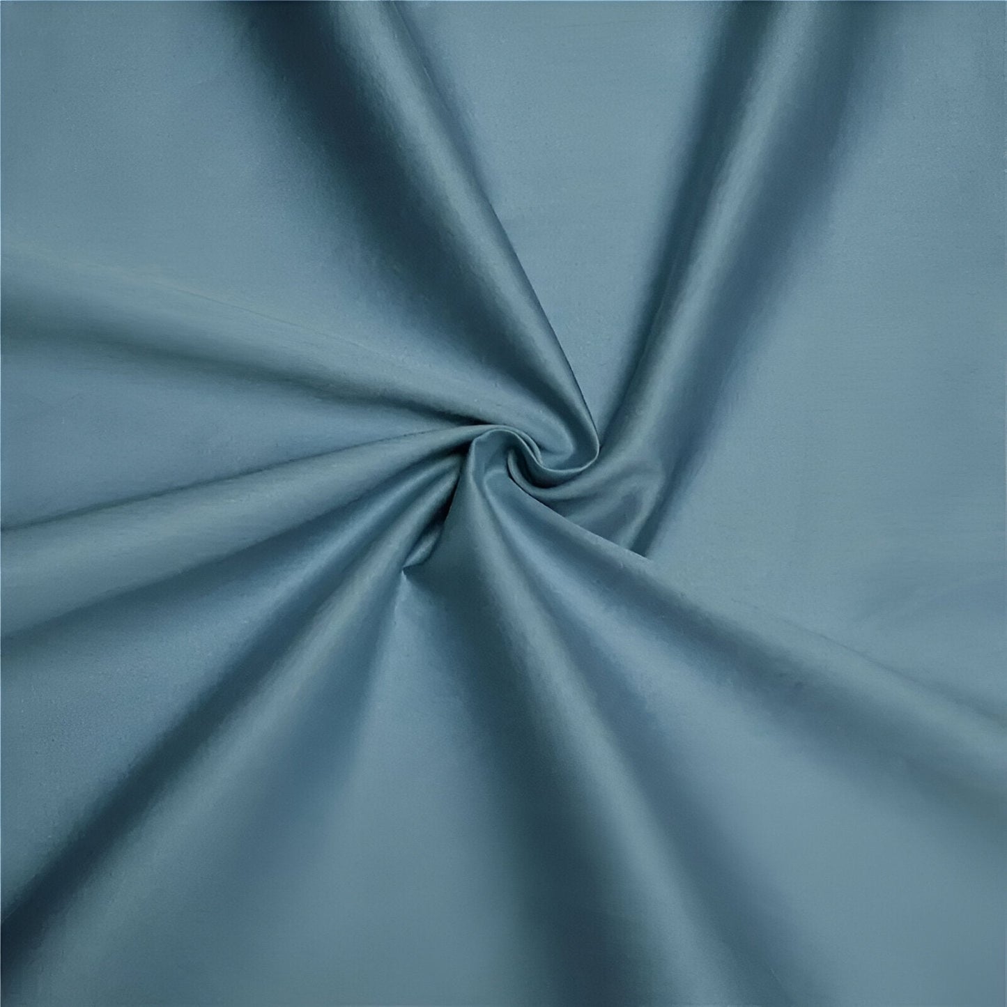 Belle Egyptian Cotton Flat Sheet - Close Up - Aegean