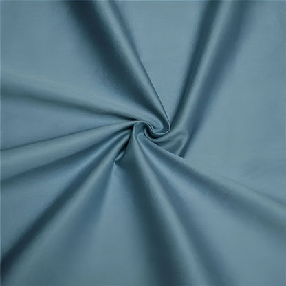 Belle Egyptian Cotton Flat Sheet - Close Up - Aegean