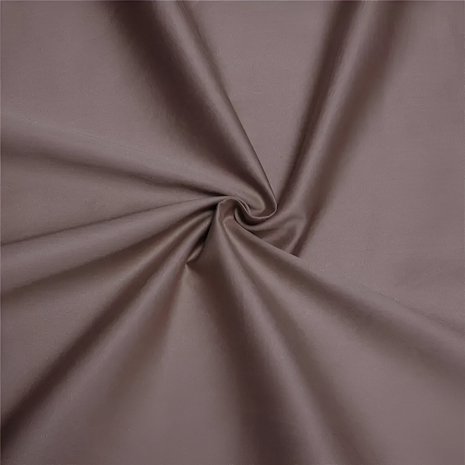 Belle Egyptian Cotton Flat Sheet - Close Up - Brown