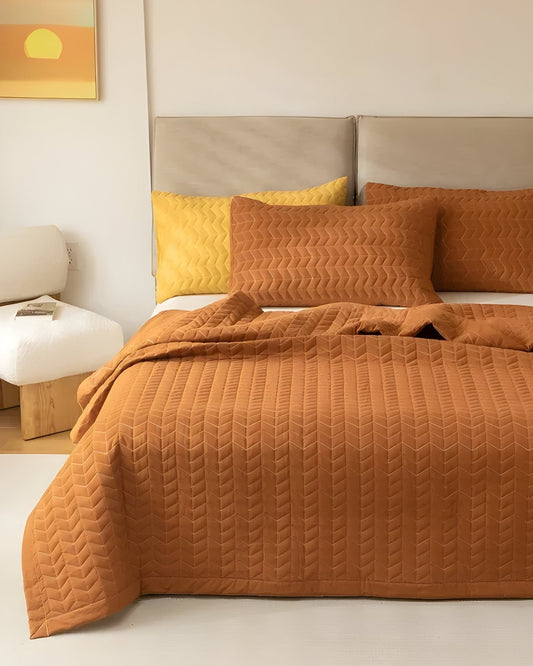 Dallas Washed Cotton Bedspread - Bedspread - Bellevo Design