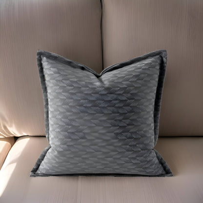 Ella Square Throw Pillow - Front Side View - Main Product Image - Multicolor