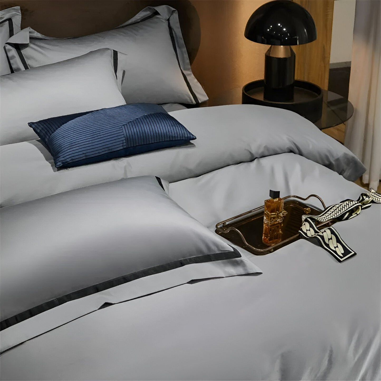 Eva Cotton Bedding Set - Long Staple Cotton Bedding Set - Bellevo Design