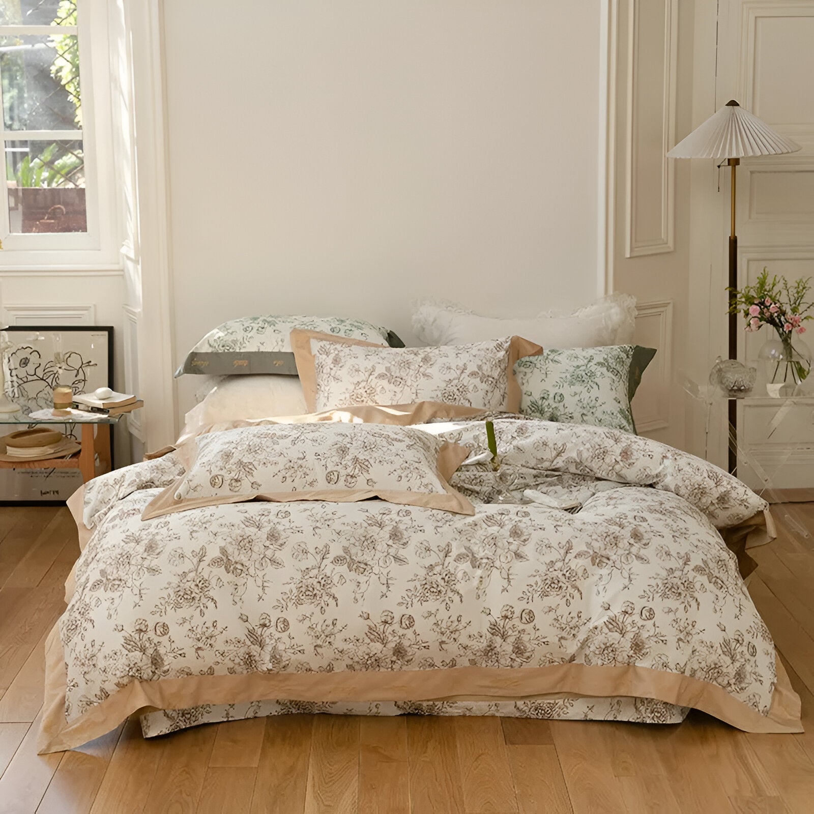 Holly Egyptian Cotton Bedding Set - Egyptian Cotton Bedding Set - Bellevo Design