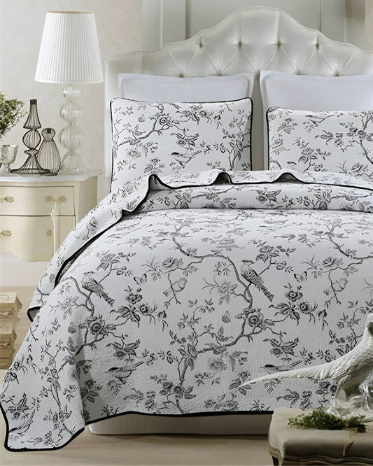Juliette Cotton Bedspread Set - Bedspread - Bellevo Design