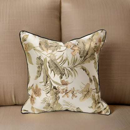 Maya Square Throw Pillow - Front Side View - Main Product Image - Multicolor