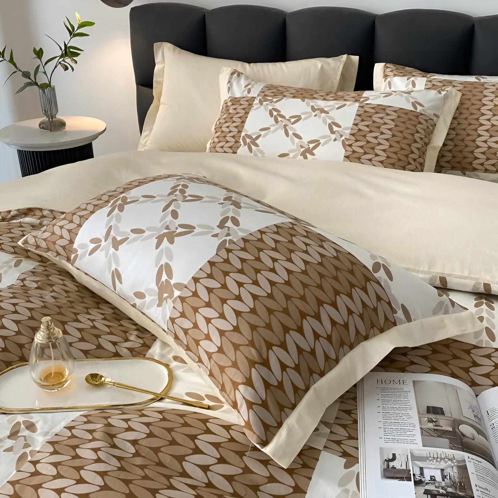 Nea Cotton Bedding Set - Cotton Bedding Set - Bellevo Design