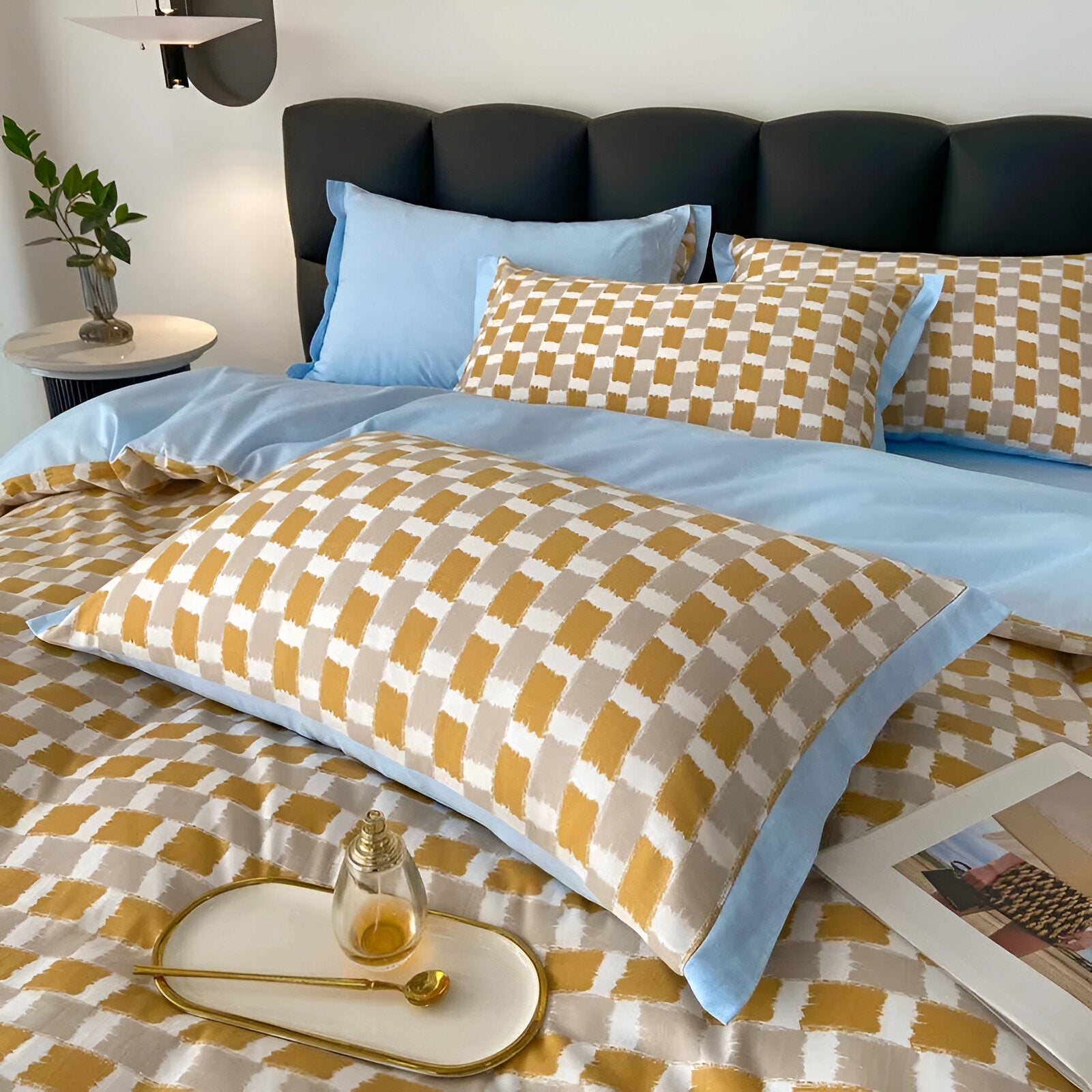 Neela Cotton Bedding Set - Cotton Bedding Set - Bellevo Design