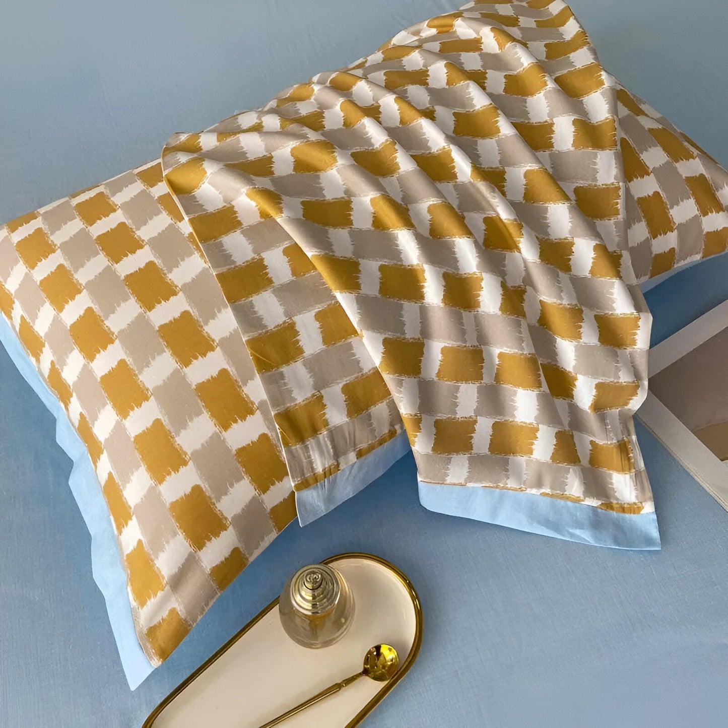 Neela Cotton Bedding Set - Cotton Bedding Set - Bellevo Design