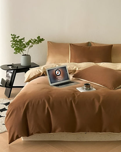 Oona Brushed Cotton Bedding Set - Brushed Cotton Bedding Set - Bellevo Design