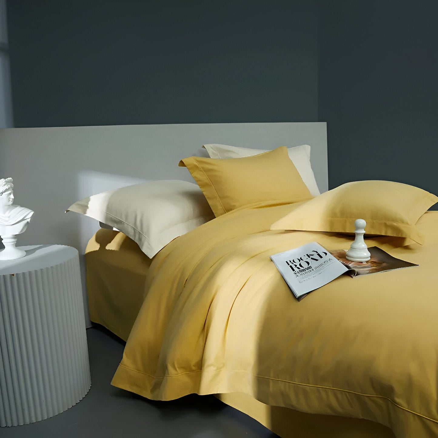 Page Brushed Cotton Bedding Set - Brushed Cotton Bedding Set - Bellevo Design