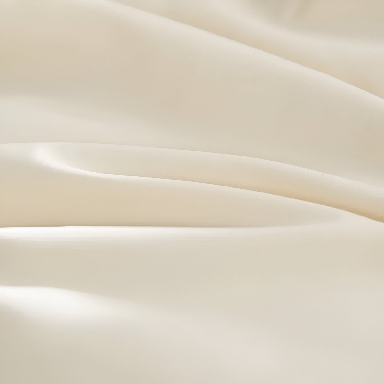 Pilvi Brushed Cotton Bedding Set - Close Up Of Duvet Cover - White