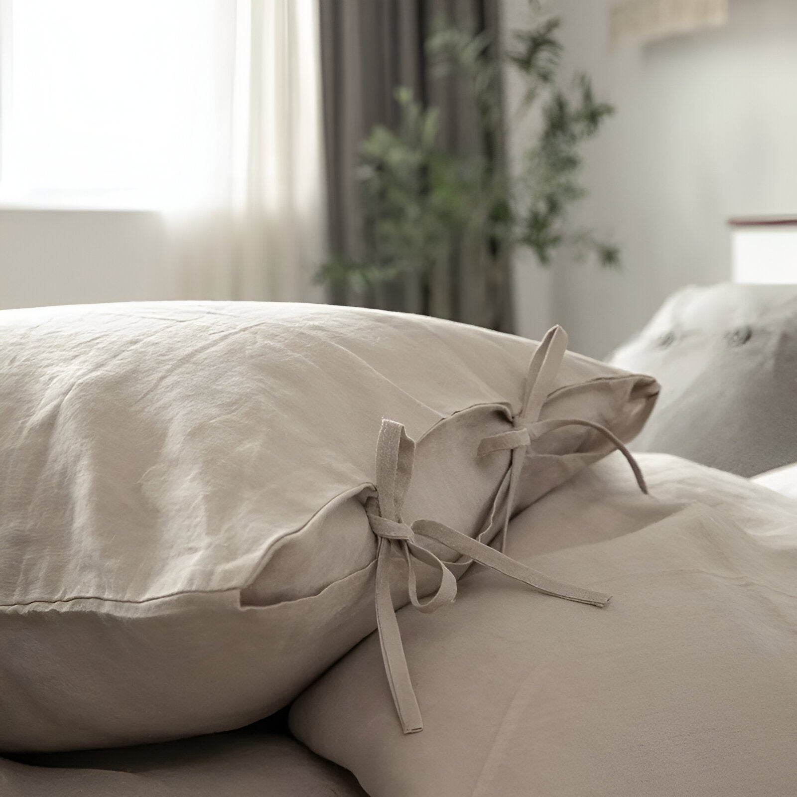 Rosalie French Linen Bedding Set - French Linen Bedding Set - Bellevo Design