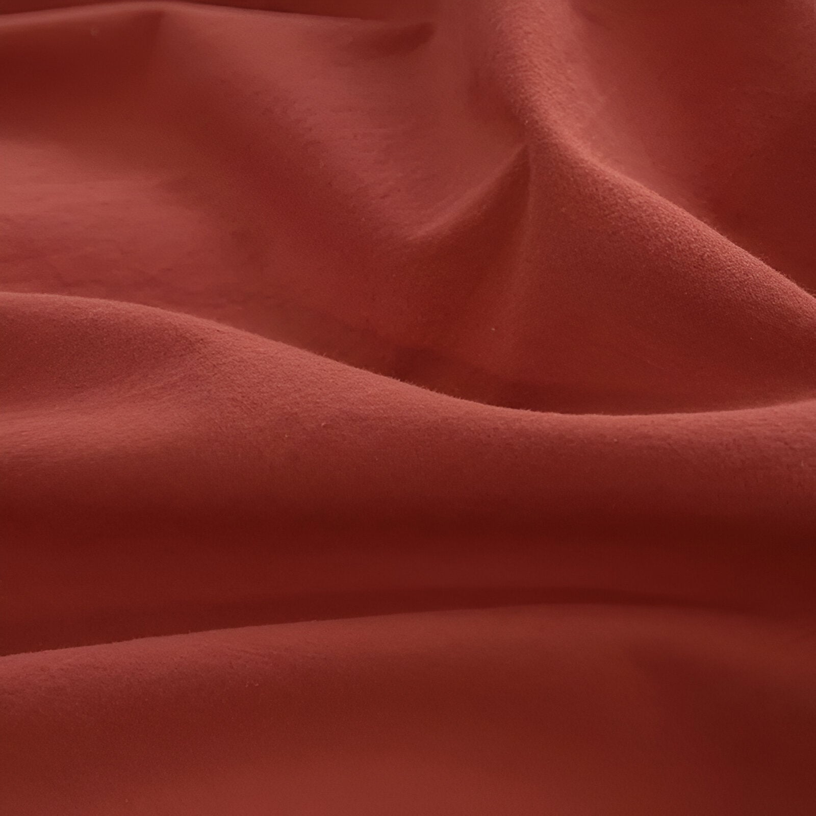 Stella Washed Cotton Bedding Set - Close Up Of Duvet Cover - Orange