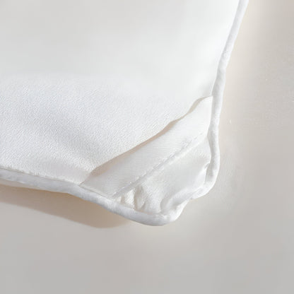 Summer Silk Comforter - Close Up - White