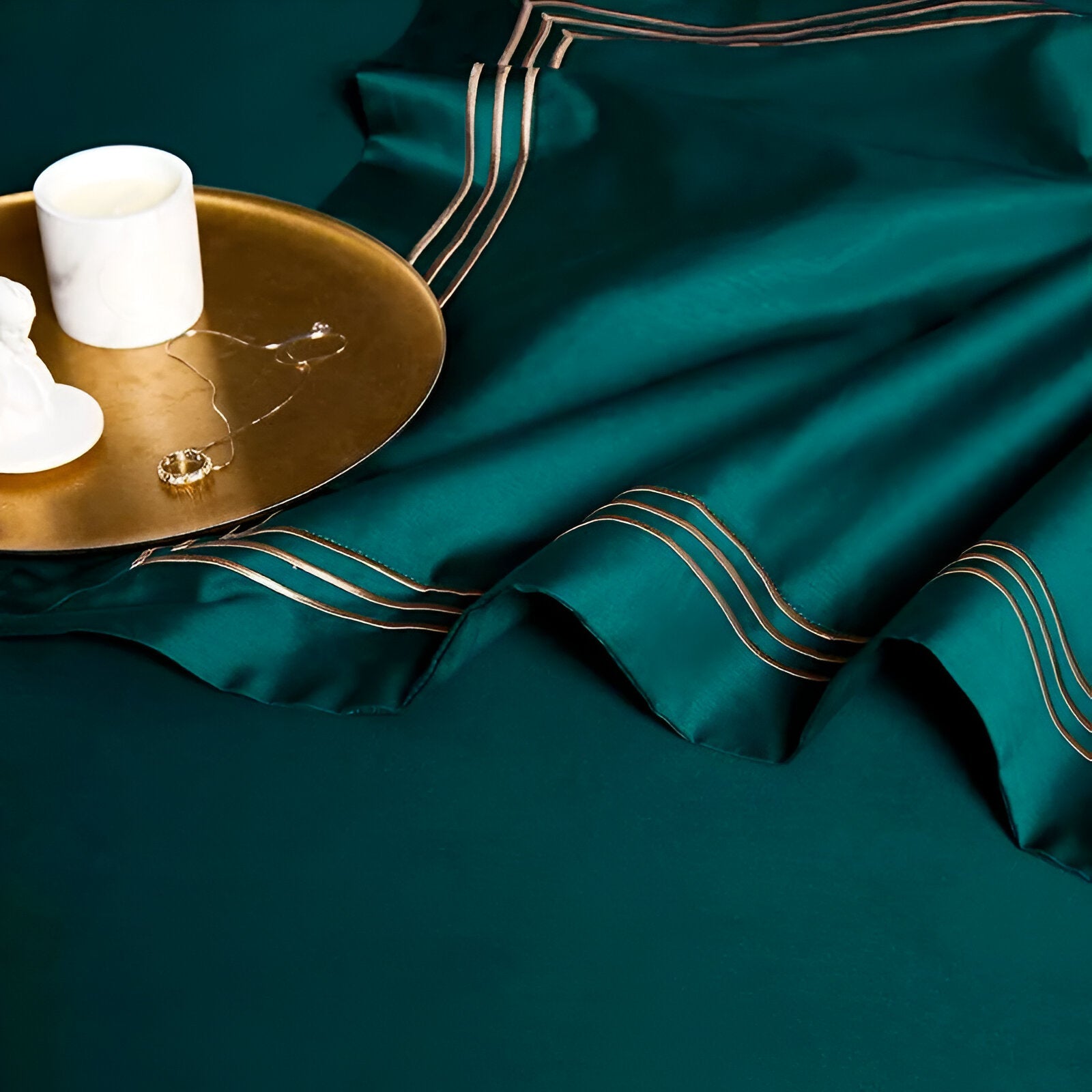 Talia Egyptian Cotton Bedding Set - Egyptian Cotton Bedding Set - Bellevo Design