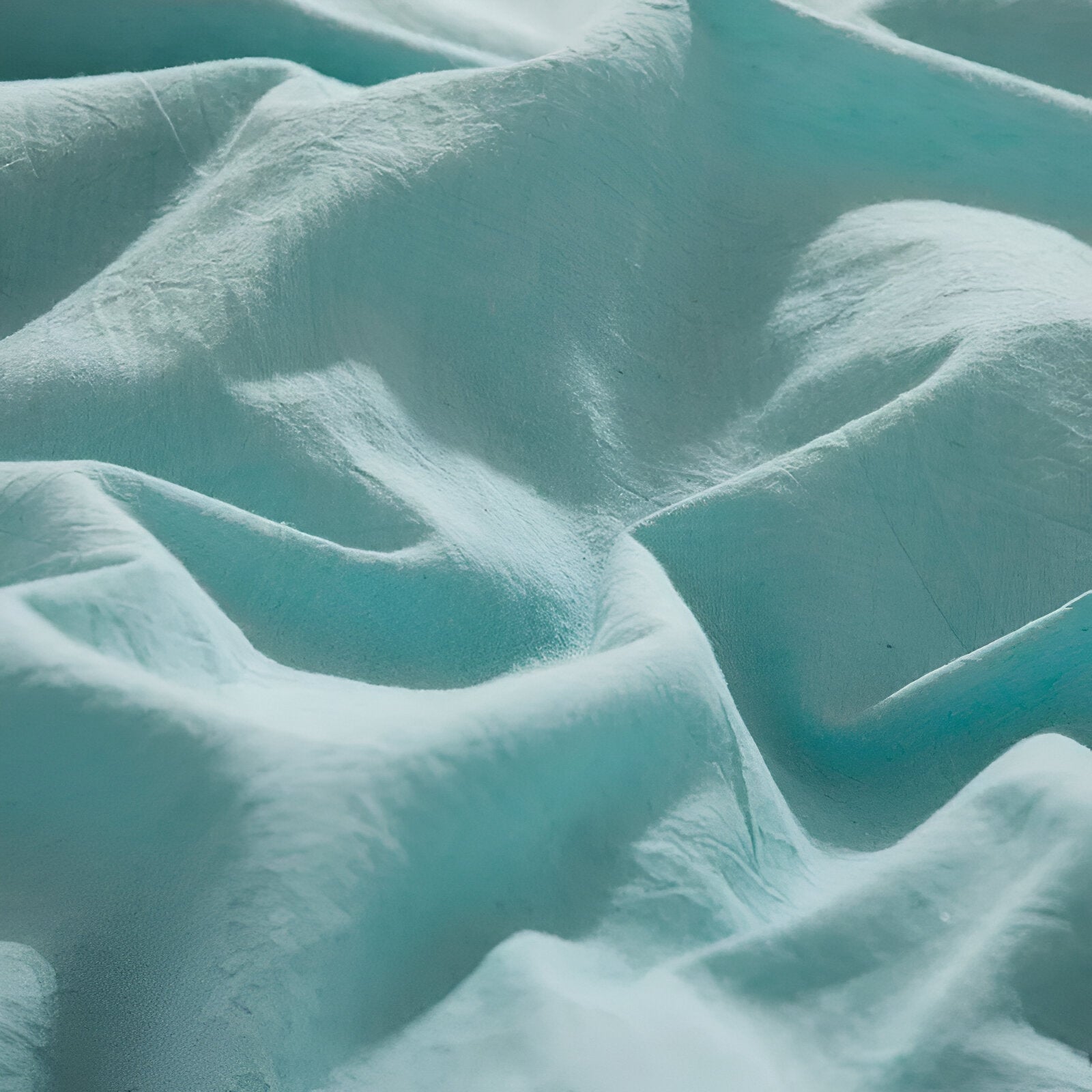 Valerie Cotton Bedding Set - Close Up Of Duvet Cover - Turquoise