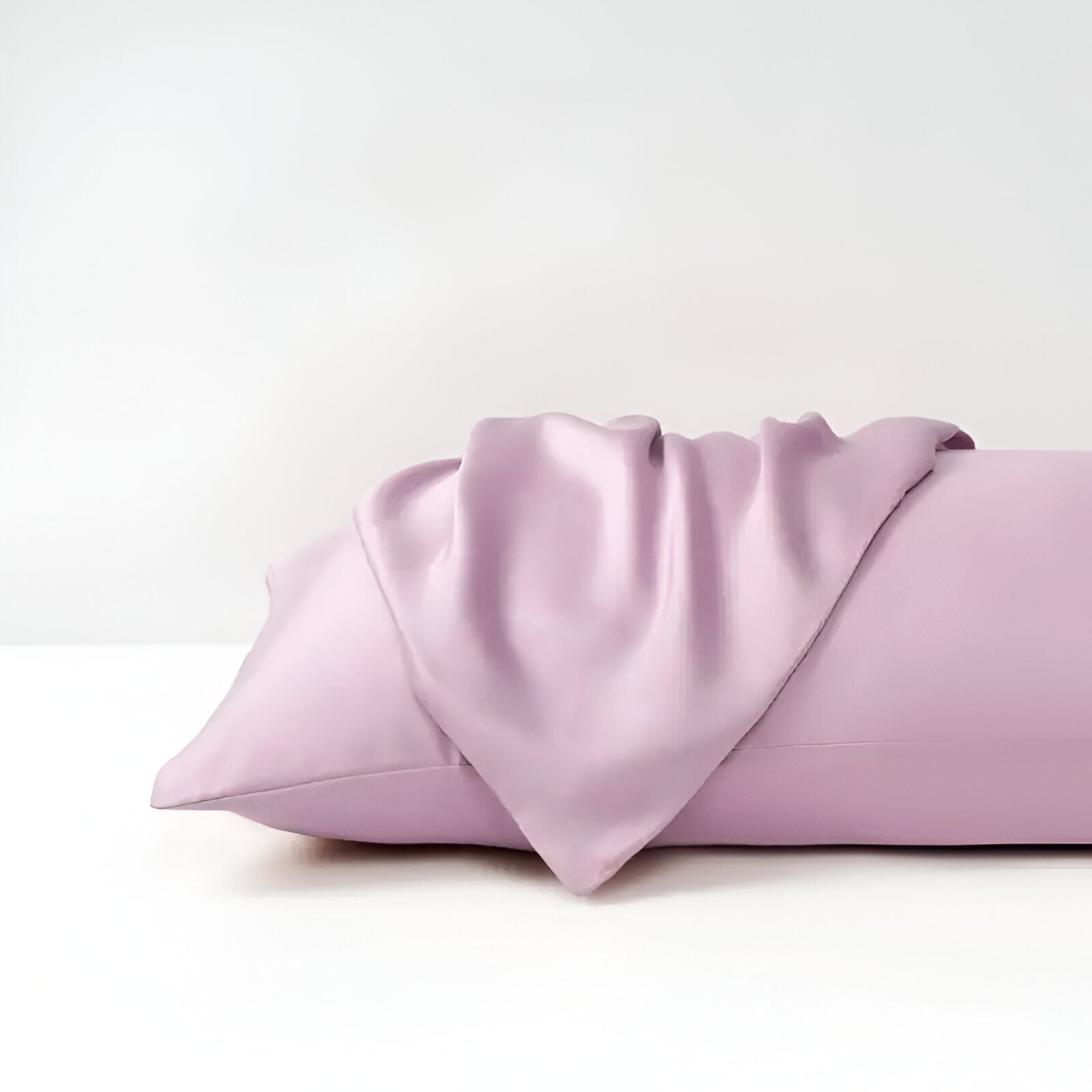 Veronica Bamboo Pillowcase Set (Set of 2) - Front Side View - Main Product Image - Lilac